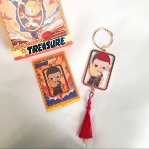 Pop Mart Loong The Treasure Pendant Keychain Hustle Loong